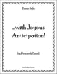 With Joyous Anticipation piano sheet music cover